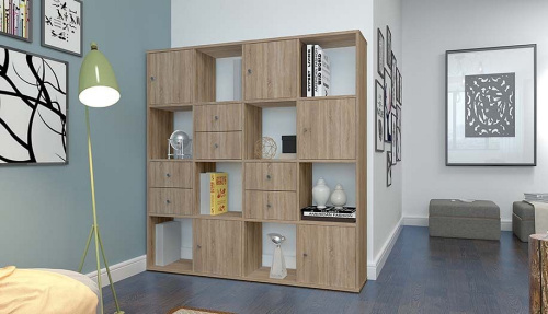 Ящик Polini Home Smart, древесина коричневая светлая дуб. Фото №6