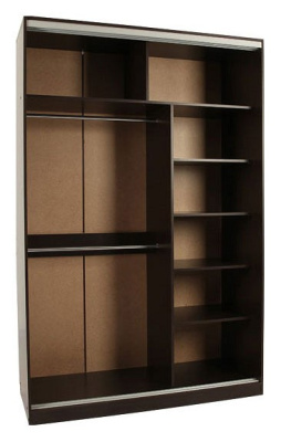 Гранд 2-600* (полки справа) венге/крем. Фото