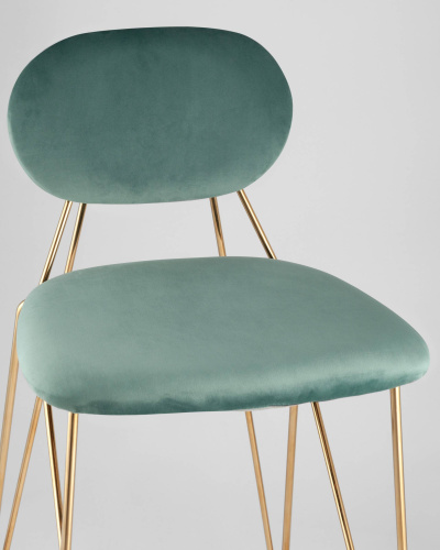 Стул Элис полубарный мятный. Фото №10