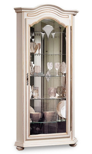 Шкаф с витриной угловой Давиль ММ-126-50П. Фото №1