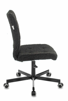 Кресло Бюрократ CH-330M черный экомех крестовина металл черный. Фото