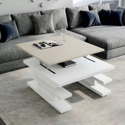 Журнальный стол NORA 2066 Blanco/Polar. Фото №2