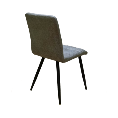 Стул Доби (Каркас (муар черный) тк. коллекции Safari серый 018) фото Стул Доби (Каркас (муар черный) тк. коллекции Safari серый 018). Фото №4