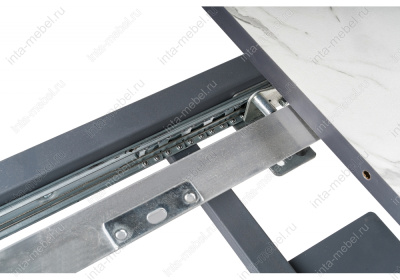 Стол Кларк графит / белый. Фото