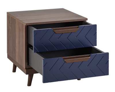 Стул Лоренс велюр синий фото Стул Лоренс велюр синий. Фото №4