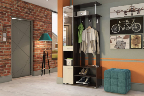 Бруно СТЛ.317.01 Прихожая Венге/Дуб молочный. Фото №1