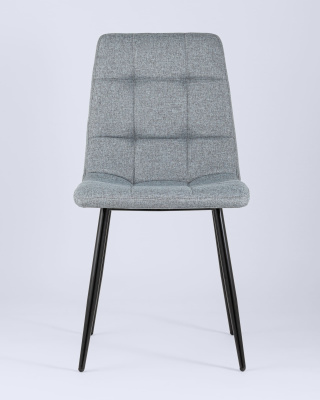 Стул Вольт рогожка серо-голубой фото Стул Вольт рогожка серо-голубой. Фото