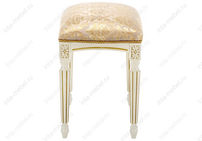 Стул деревянный Беттино патина золото / бежевый. Фото