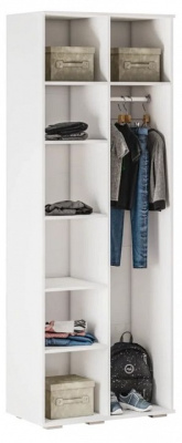 Шкаф платяной Трио,белый. Фото