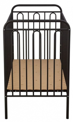 Кроватка Polini Kids Vintage 110, черный. Фото