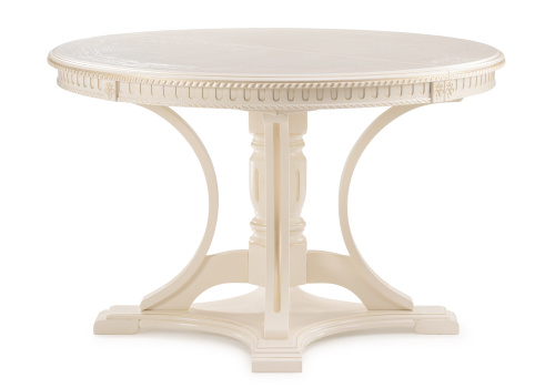 Стол деревянный Нозеан бежевый / золото. Фото №2