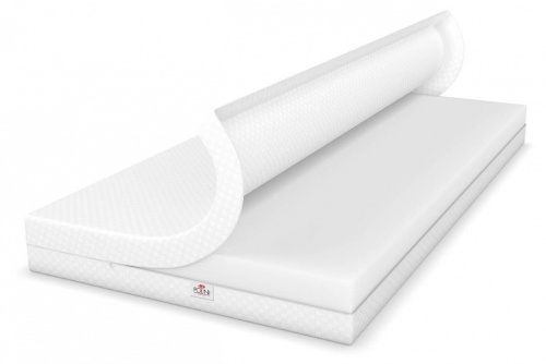 Матрас детский Polini Kids Basic Nature 2000x900, белый. Фото №3