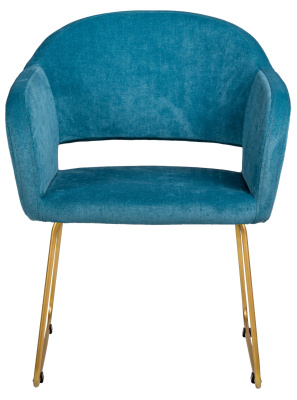 Кресло Oscar Блю/ЛинкЗолот. Фото №5