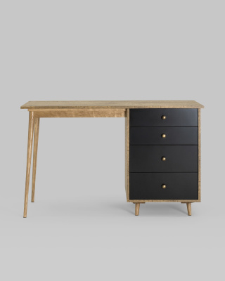 Стол рабочий Berber принт 33 с большой тумбой. Фото